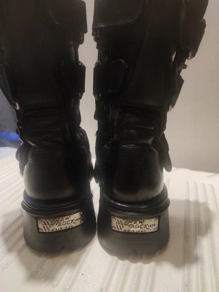 Stivali New Rock M-373-S1 Reactor Pelle Nera - 42