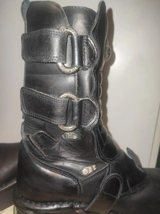 Stivali New Rock M-373-S1 Reactor Pelle Nera - 42