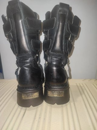Stivali New Rock M-373-S1 Reactor Pelle Nera - 42