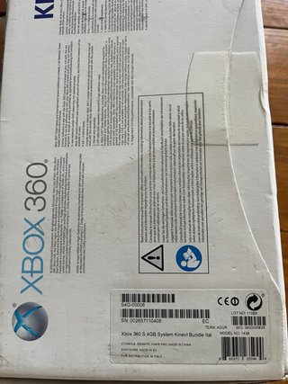 Xbox 360 Slim Kinect Nero