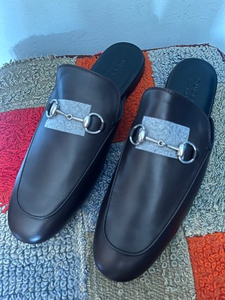 Mocassini Gucci Princetown Marrone