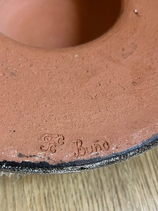 Sombrero de barro de Buño