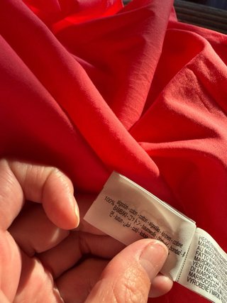 Vestido Zara color coral
