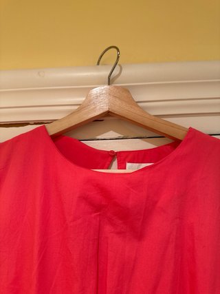 Vestido Zara color coral