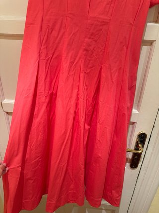 Vestido Zara color coral