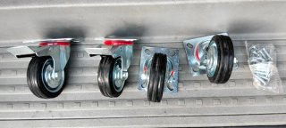 Ruedas para transportín (4 unidades)