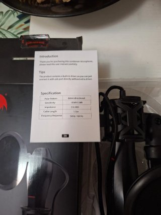 Micrófono Redragon Quasar 2 USB