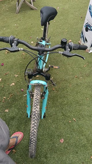 Bicicleta Rockrider ST500 20 Aluminio