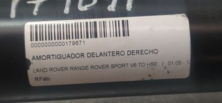 AMORTIGUADOR DELANTERO DERECHO LAND ROVER RANGE ROVER SPORT V6 TD HSE