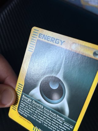 Carta Energia Oscurità Pokémon 158/165