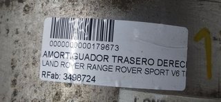 AMORTIGUADOR TRASERO DERECHO LAND ROVER RANGE ROVER SPORT V6 TD HSE