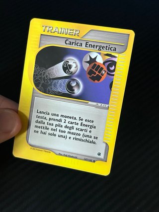 Carta Pokémon Trainer Carica Energetica 147/165