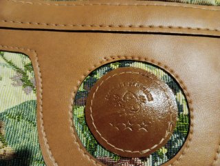 Borsa floreale made in Florence anni 70 80