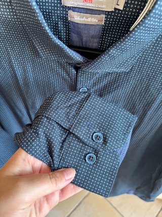 Camicia uomo Cotton & Silk fantasia