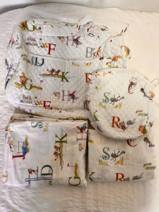 Juego cuna Zara kids Letras
