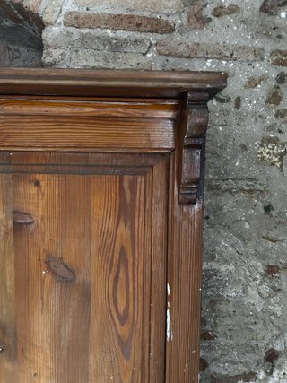 Banco madera pino melis antiguo