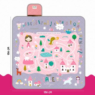 Tapete infantil ABC Fairy Tale Village