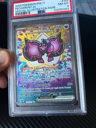Carta Pokemon Pecharunt EX Special Illustration