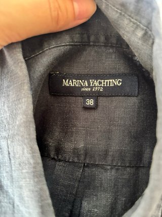 Camicia Marina Yachting Lino Vintage