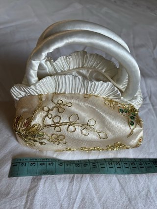 Borsetta Bijoux Beige e Oro
