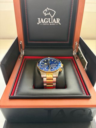 Reloj Jaguar J889/A Azul y Dorado