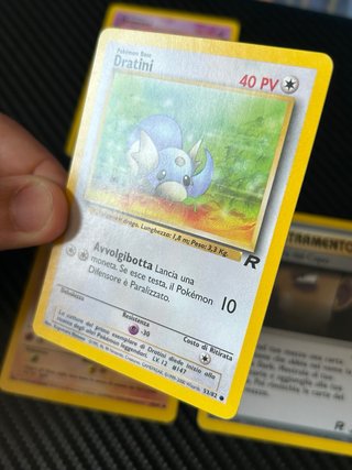 Carte pokemon vintage Team Rocket