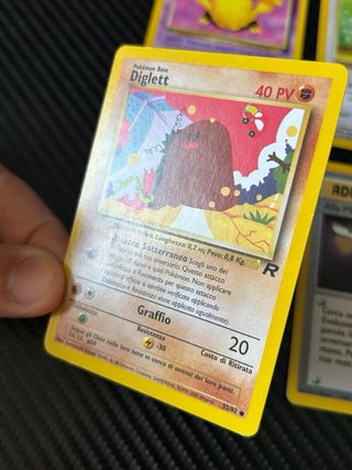 Carte pokemon vintage Team Rocket