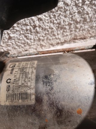 Bomba de agua para regadio huerto