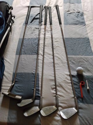 Juego de Palos de Golf y Bolsa