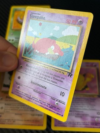 Carte pokemon vintage Team Rocket