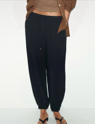 Pantalones Stradivarius Negros Talla S