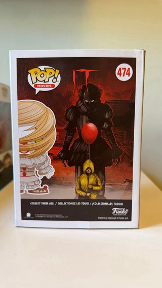 Funko Pop! IT Pennywise wig 474 ( blue eyes )