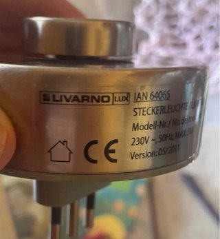 Lampada da presa flessibile