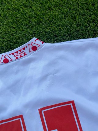 Maglietta Futsal Vintage Mobel Rosso/Bianco