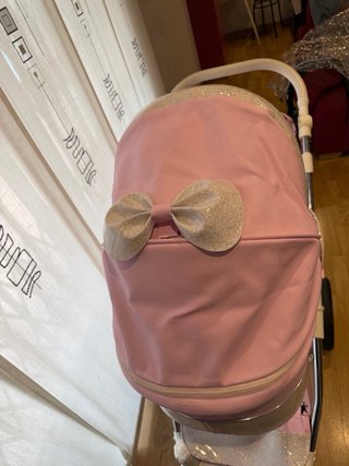 Carrito Bebé Princesa Rosa