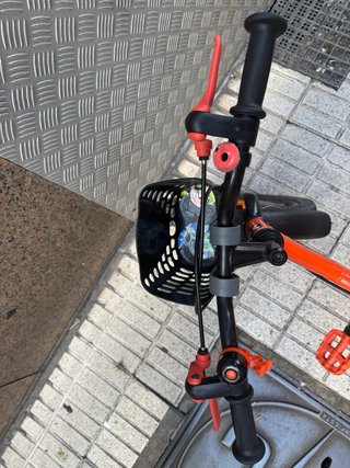 Bicicleta infantil naranja 16 pulgadas