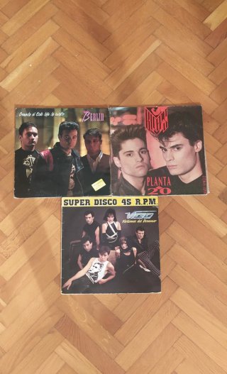 Lote 3 Vinilos: Berlin, Kilos, Vicio