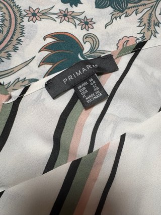 Top de tirantes Primark rayas