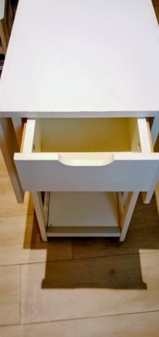 Mesa cocina plegable con ruedas