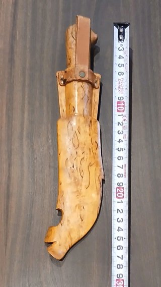Puukko Sami Raíz de Abedul 1963