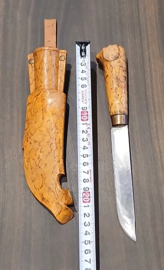 Puukko Sami Raíz de Abedul 1963