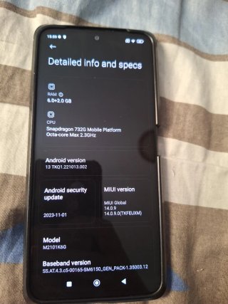 Xiaomi Redmi Note 10 Pro 128GB + custodia