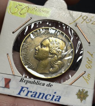 50 Franchi Francesi 1952 Quarta Repubblica Francese