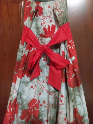 Vestido estampado floral