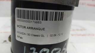 MOTOR ARRANQUE HYUNDAI I30 Classic GL