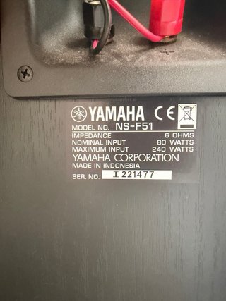 Yamaha RX-S602 Receptor AV Negro