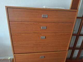 Cajonera de madera