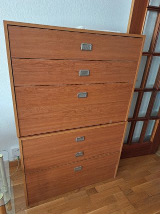 Cajonera de madera