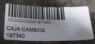 CAJA CAMBIOS CITROEN BERLINGO 1.9 D 600 Furg.