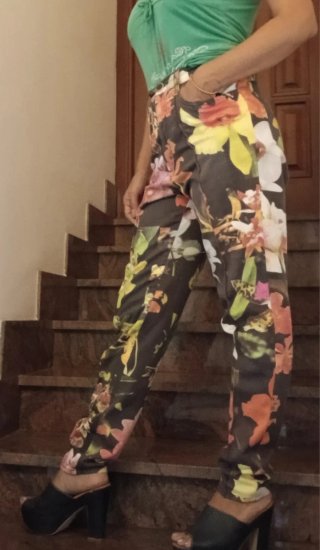 Moschino Jeans Vintage Stampa Orchidee Anni '90